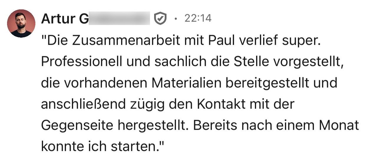 Nachricht von Mohamed Mahdi B.