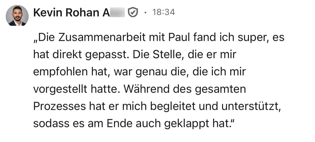 Nachricht von Artur G.